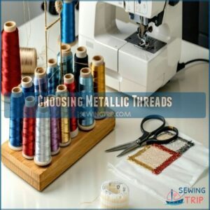 Choosing Metallic Threads