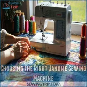 Choosing The Right Janome Sewing Machine