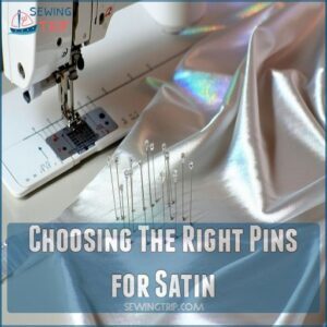 Choosing The Right Pins for Satin