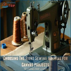 Choosing The Right Sewing Machine for Canvas Projects