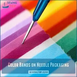 Color Bands on Needle Packaging