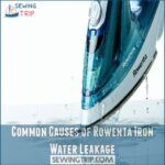 Rowenta Iron Leaks Water? Fix It Now With These Easy Troubleshooting Tips