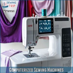 Computerized Sewing Machines