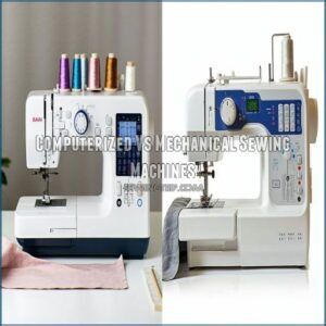 Computerized Vs Mechanical Sewing Machines Computerized Vs Mechanical Sewing Machines