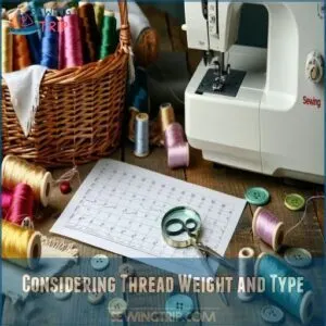 Considering Thread Weight and Type