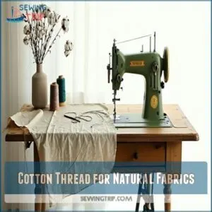 Cotton Thread for Natural Fabrics