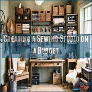 Creating a Sewing Studio on a Budget