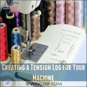 Creating a Tension Log for Your Machine