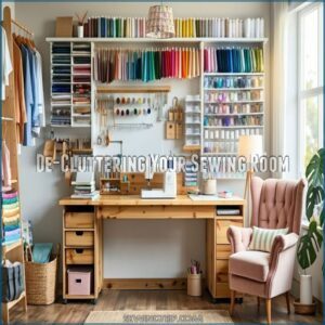 De-Cluttering Your Sewing Room