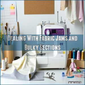 Dealing With Fabric Jams and Bulky Sections