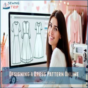 Designing a Dress Pattern Online