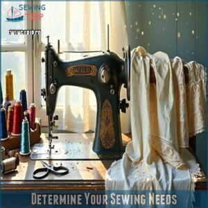 Determine Your Sewing Needs Determine Your Sewing Needs