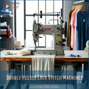 Double Needle Lock Stitch Machines Double Needle Lock Stitch Machines