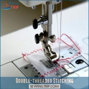 Double-threaded Stitching