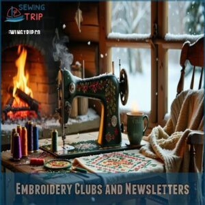 Embroidery Clubs and Newsletters