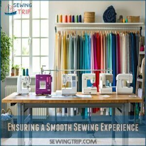Ensuring a Smooth Sewing Experience Ensuring a Smooth Sewing Experience