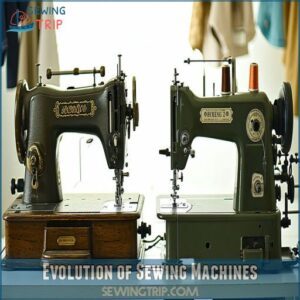 Evolution of Sewing Machines