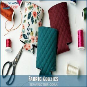 Fabric Koozies Fabric Koozies