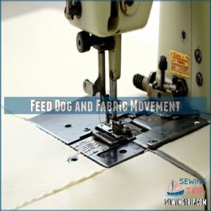 Feed Dog and Fabric Movement