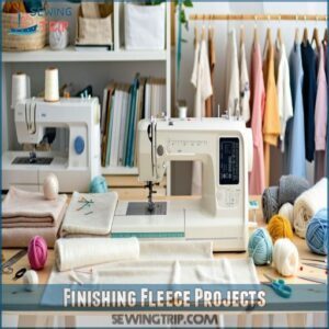 Finishing Fleece Projects