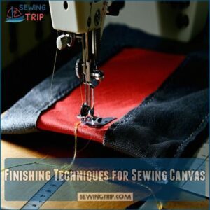 Finishing Techniques for Sewing Canvas