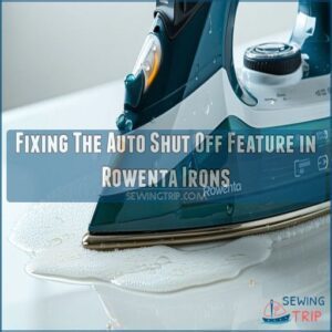 Fixing The Auto Shut Off Feature in Rowenta Irons