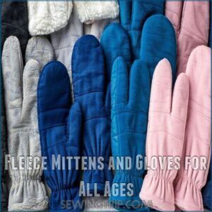 Fleece Mittens and Gloves for All Ages Fleece Mittens and Gloves for All Ages