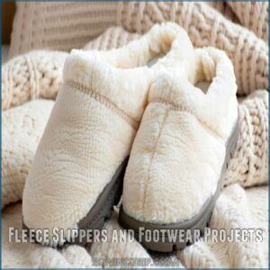 Fleece Slippers and Footwear Projects Fleece Slippers and Footwear Projects