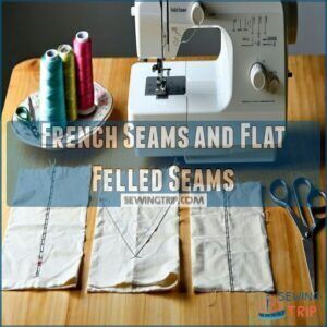 French Seams and Flat Felled Seams French Seams and Flat Felled Seams