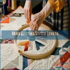 Hand Quilting Stitch Length