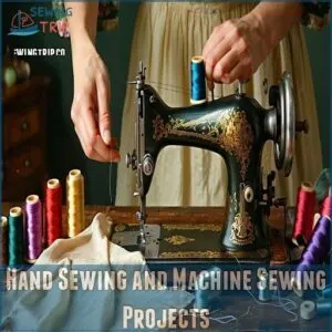 Hand Sewing and Machine Sewing Projects