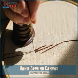 Hand-Sewing Canvas