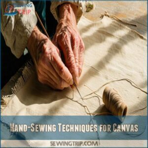 Hand-Sewing Techniques for Canvas