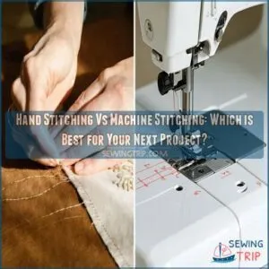 hand stitching vs machine stitching