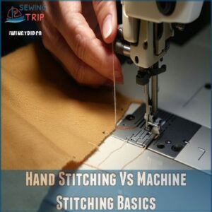 Hand Stitching Vs Machine Stitching Basics