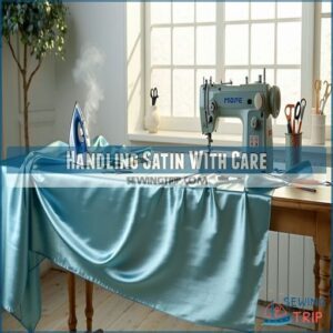 Handling Satin With Care