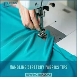 Handling Stretchy Fabrics Tips