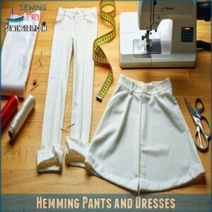 Hemming Pants and Dresses Hemming Pants and Dresses