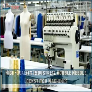 High-Quality Industrial Double Needle Lockstitch Machines