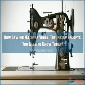 how sewing machine work