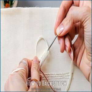 How to Backstitch