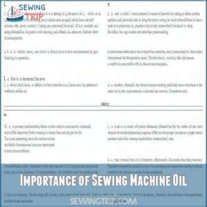 Importance of Sewing Machine Oil