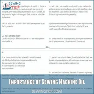 Importance of Sewing Machine Oil