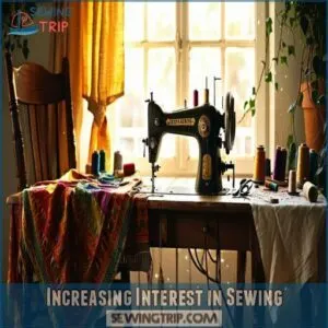 Increasing Interest in Sewing