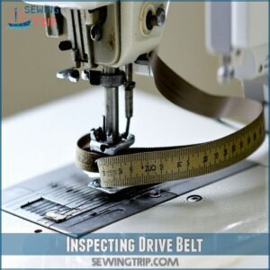 Inspecting Drive Belt