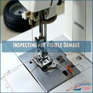 Inspecting for Visible Damage