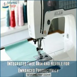 Integrated Free Arm and Needle for Enhanced Productivity