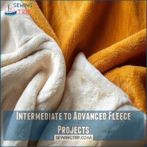 Intermediate to Advanced Fleece Projects Intermediate to Advanced Fleece Projects