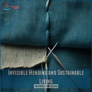 Invisible Mending and Sustainable Living