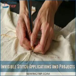 Invisible Stitch Applications and Projects